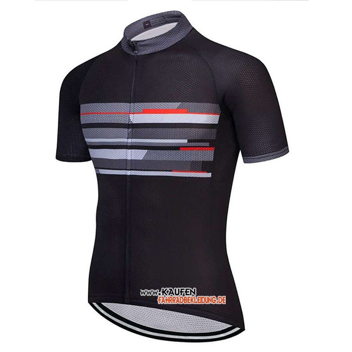 Factory Stock Kurzarmtrikot 2021 und Kurze Tragerhose Shwarz